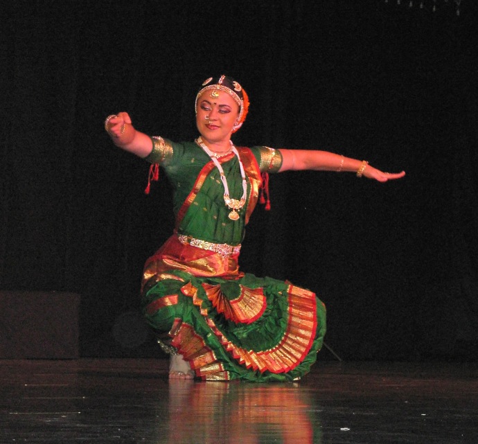 Indian temple dancer